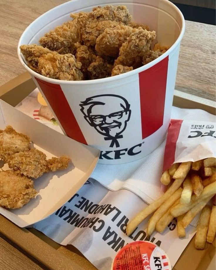 kfc chicken wings kfc fries kfc spicy chicken fast…